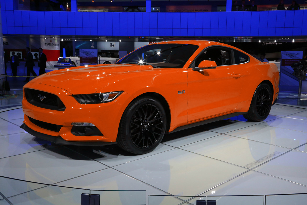2015 Ford Mustang Orange